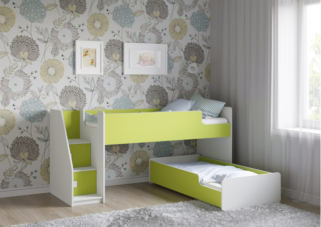 Детская выкатная кровать Легенда К402.41 в Нягани